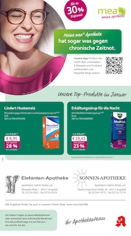 mea - meine apotheke Prospekt Unsere Januar-Angebote mit 4 Seiten
