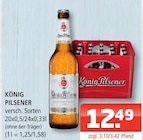 Getränke Oase - König Pilsener Angebot im Prospekt König Pilsener bei Getränke Oase im Prospekt "" für 12,49 €
