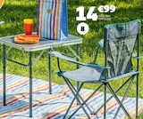 Table de camping en promo chez Gifi Table de camping dans le catalogue Gifi