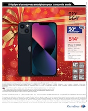 Promo IPhone SE dans le catalogue Carrefour du moment à la page 2