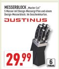 MESSERBLOCK „Master Cut“ im Angebot bei Marktkauf in Voerde MESSERBLOCK „Master Cut“ Angebote von JUSTINUS bei Marktkauf Voerde für 29,99 €