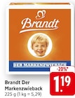 Der Markenzwieback bei EDEKA im St. Ingbert Prospekt für 1,19 €