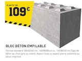 Promo Bloc Béton Empilable à 109,00 € dans le catalogue Tout Faire à Gouzon