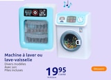 Machine à laver ou lave-vaisselle en promo chez Action Le Bouscat à 19,95 €