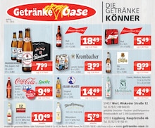 Bier im aktuellen Getränke Oase Prospekt (Soest) Bier im Getränke Oase Prospekt "Aktuelle Angebote" mit 1 Seiten (Soest)