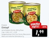 Eintopf von Erasco im aktuellen Konsum Prospekt für 1,99 €