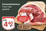 Schweinehinterhaxe bei GLOBUS im Regenstauf Prospekt für 4,40 €