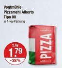 Pizzamehl Alberto Tipo 00 im V-Markt Prospekt Pizzamehl Alberto Tipo 00 von Vogtmühle im aktuellen V-Markt Prospekt für 1,79 €