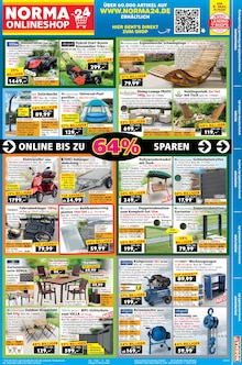 Rasentraktor Angebot im aktuellen Norma Prospekt auf Seite 20