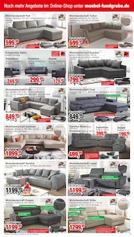 Couch im Die Möbelfundgrube Prospekt "DAS MÖBEL SPARADIES" mit 19 Seiten (Mainz)