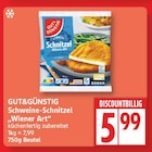 Schweine-Schnitzel Wiener Art von GUT&GÜNSTIG im aktuellen EDEKA Prospekt