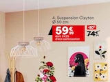Suspension Clayton Ø 50 cm dans le catalogue But