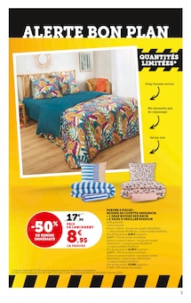 Promo Drap-Housse 90x190 dans le catalogue Super U du moment à la page 3