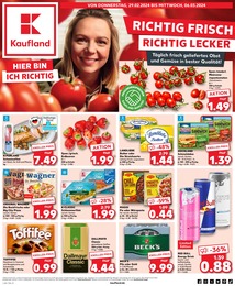 Kaufland Prospekt für Reutlingen: "Aktuelle Angebote", 28 Seiten, 29.02.2024 - 06.03.2024