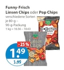Linsen Chips im Angebot bei V-Markt in Memmingen Linsen Chips Angebote von Funny-Frisch bei V-Markt Memmingen für 1,49 €