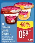 Grand Dessert Schoko von Ehrmann im aktuellen ALDI Nord Prospekt für 0,59 €