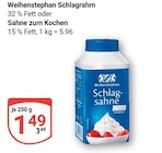 Aktuelles Schlagrahm Angebot bei GLOBUS in Salzgitter ab 1,49 €