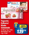 Yogurette Erdbeere im Angebot bei Lidl in Germering Yogurette Erdbeere Angebote bei Lidl Germering für 1,19 €