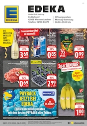 Aktueller EDEKA Prospekt mit Bananen, "Aktuelle Angebote", Seite 1