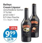 Cream Liqueur im V-Markt Prospekt Cream Liqueur von Baileys im aktuellen V-Markt Prospekt für 9,99 €