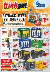 Aktueller Trinkgut Prospekt mit Bier, "Aktuelle Angebote", Seite 1