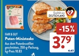 Aktuelles Puten-Ministeaks Angebot bei ALDI SÜD in Leverkusen ab 3,79 €