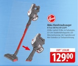 Akku-Handstaubsauger H-Free 100 Pets HF122GPT im Angebot bei famila Nordost in Stralsund Akku-Handstaubsauger H-Free 100 Pets HF122GPT Angebote von Hoover bei famila Nordost Stralsund für 129,00 €