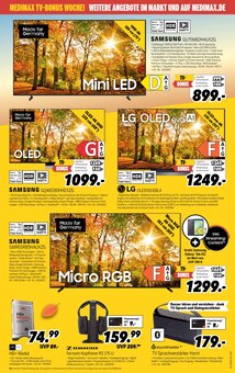 Handy im MEDIMAX Prospekt "TV-BONUS WOCHE - ZEIT FÜR GROSSE TV-FREUDE!" mit 11 Seiten (Krefeld)