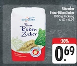 EDEKA Pommelsbrunn - Feiner Rüben Zucker Angebot im Prospekt Feiner Rüben Zucker bei EDEKA im Pommelsbrunn Prospekt für 0,69 €