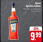 Aperitivo Italiano im Angebot bei EDEKA in Aurich Aperitivo Italiano Angebote von Aperol bei EDEKA Aurich für 9,99 €