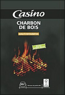 Charbon de bois 50 litres - Géant Casino à Athis-Mons Charbon de bois 50 litres en promo chez Géant Casino Athis-Mons à 7,50 €