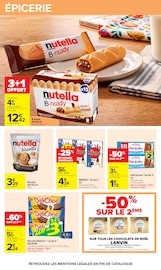 Promos Nutella dans le catalogue "Carrefour" de Carrefour Nutella en promo dans le catalogue Carrefour à la page 39