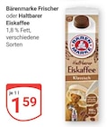 Frischer Eiskaffee im Angebot bei GLOBUS in Oberhausen Frischer Eiskaffee Angebote von Bärenmarke bei GLOBUS Oberhausen für 1,59 €