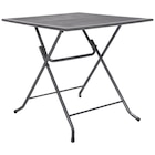 Klapptisch POCOline grau Metall B/H/L: ca. 80x74x80 cm  im aktuellen POCO Prospekt für 99,99 €