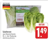 EDEKA - Salatherzen Angebot im Prospekt Salatherzen bei EDEKA im Prospekt "" für 1,49 €