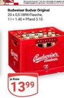 Original im Angebot bei GLOBUS in Siegen Original Angebote von Budweiser Budvar bei GLOBUS Siegen für 13,99 €