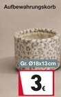Aufbewahrungskorb im Angebot bei Woolworth in Rüsselsheim Aufbewahrungskorb Angebote bei Woolworth Rüsselsheim für 3,00 €