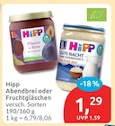 Abendbrei von Hipp für 1,29 € bei budni im Angebot Abendbrei von Hipp im aktuellen budni Prospekt