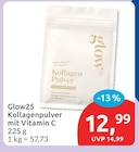 Kollagenpulver mit Vitamin C von Glow25 für 12,99 € bei budni im Angebot Kollagenpulver mit Vitamin C von Glow25 im aktuellen budni Prospekt