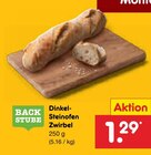 Dinkel-Steinofen Zwirbel im Angebot bei Netto Marken-Discount in Wismar Dinkel-Steinofen Zwirbel Angebote von BACK STUBE bei Netto Marken-Discount Wismar für 1,29 €