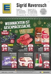 EDEKA Prospekt für Ladbergen: "Aktuelle Angebote", 28 Seiten, 09.12.2024 - 14.12.2024