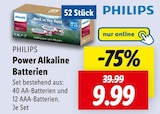 Power Alkaline Batterien Angebote von PHILIPS bei Lidl Mülheim für 9,99 €