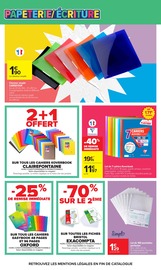 Promos Fournitures Scolaires dans le catalogue "Carrefour market" de Carrefour Market Fournitures Scolaires en promo dans le catalogue Carrefour Market à la page 9