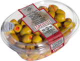 OLIVES VERTES DÉNOYAUTÉES  PIMENT D'ESPELETTE TROPIC APÉRO - TROPIC APERO à 2,50 € dans le catalogue Auchan Hypermarché