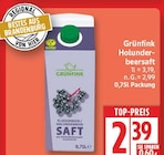 Aktuelles Holunderbeersaft Angebot bei EDEKA in Berlin ab 2,39 €