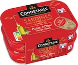 Sardines à l'huile d'olive vierge extra - Connétable en promo chez Intermarché Hyper Salon-de-Provence à 4,25 €