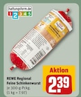 REWE Bergkamen - Feine Schinkenwurst Angebot im Prospekt Feine Schinkenwurst bei REWE im Bergkamen Prospekt für 2,39 €