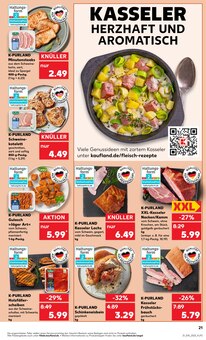 Schweinefleisch im Kaufland Prospekt "Aktuelle Angebote" mit 52 Seiten (Gelsenkirchen)