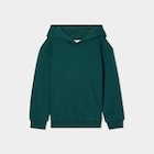 Sweat à capuche hoodie oversize vert foncé garçon - La Halle Sweat à capuche hoodie oversize vert foncé garçon à 9,99 € dans le catalogue La Halle