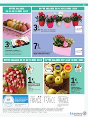 Fruits Et Légumes Angebote im Prospekt "Tout le quotidien à prix E.Lecrec" von E.Leclerc auf Seite 3